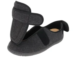 Best Foamtreads Physician M2 Black Wool Slipper
