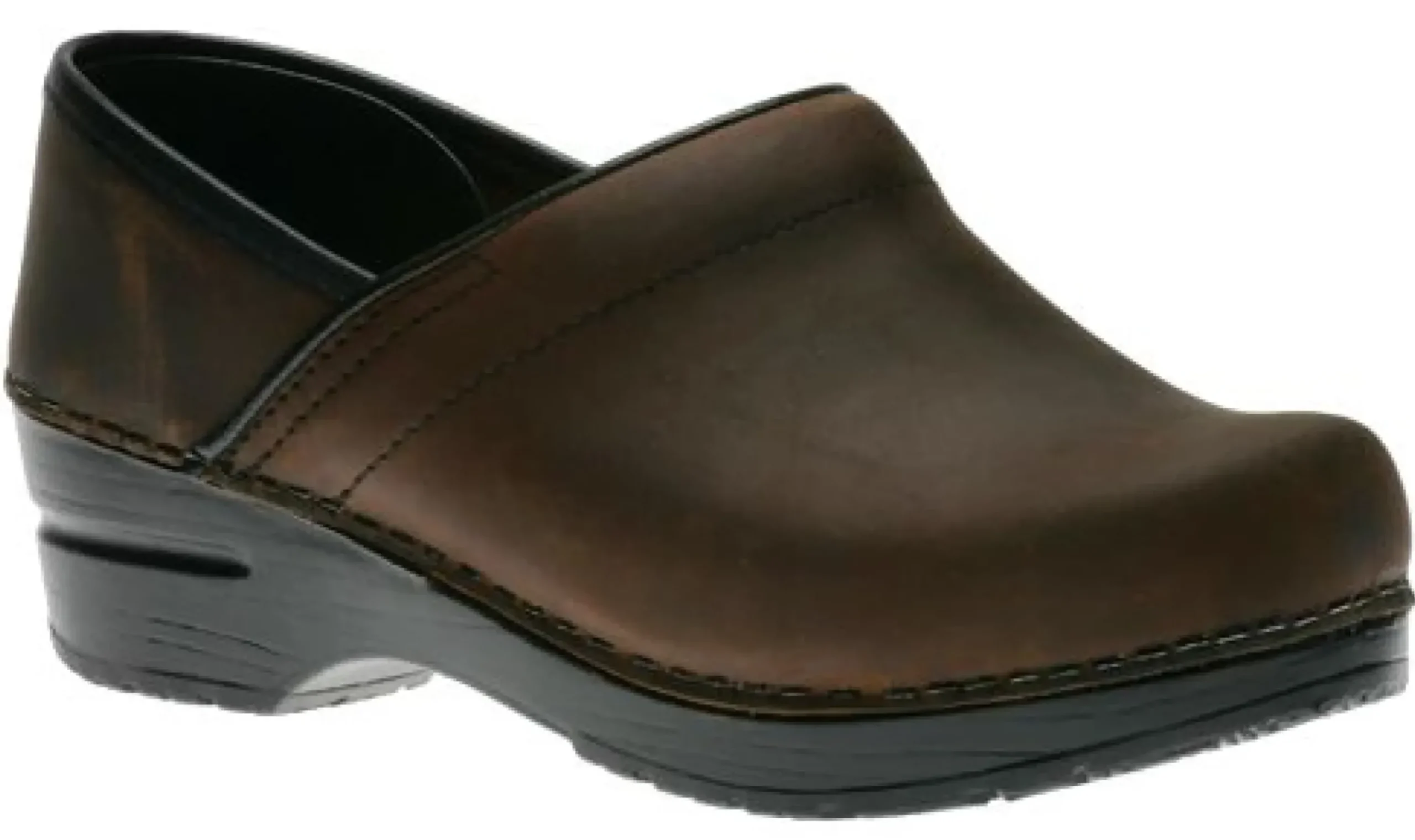 Best Dansko Professional Antique Brown Oiled Leather Clog