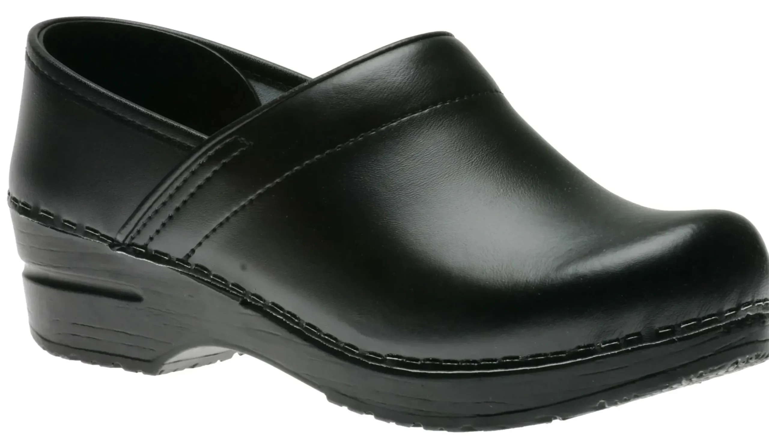 Sale Dansko Professional Black Box Clog (Wide Width)