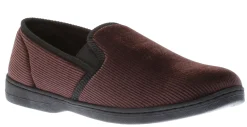 Outlet Foamtreads Regal 2 Aubergine Slip-On Slipper