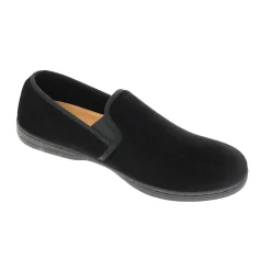Sale Foamtreads Regal 2 Black Slip-On Slipper