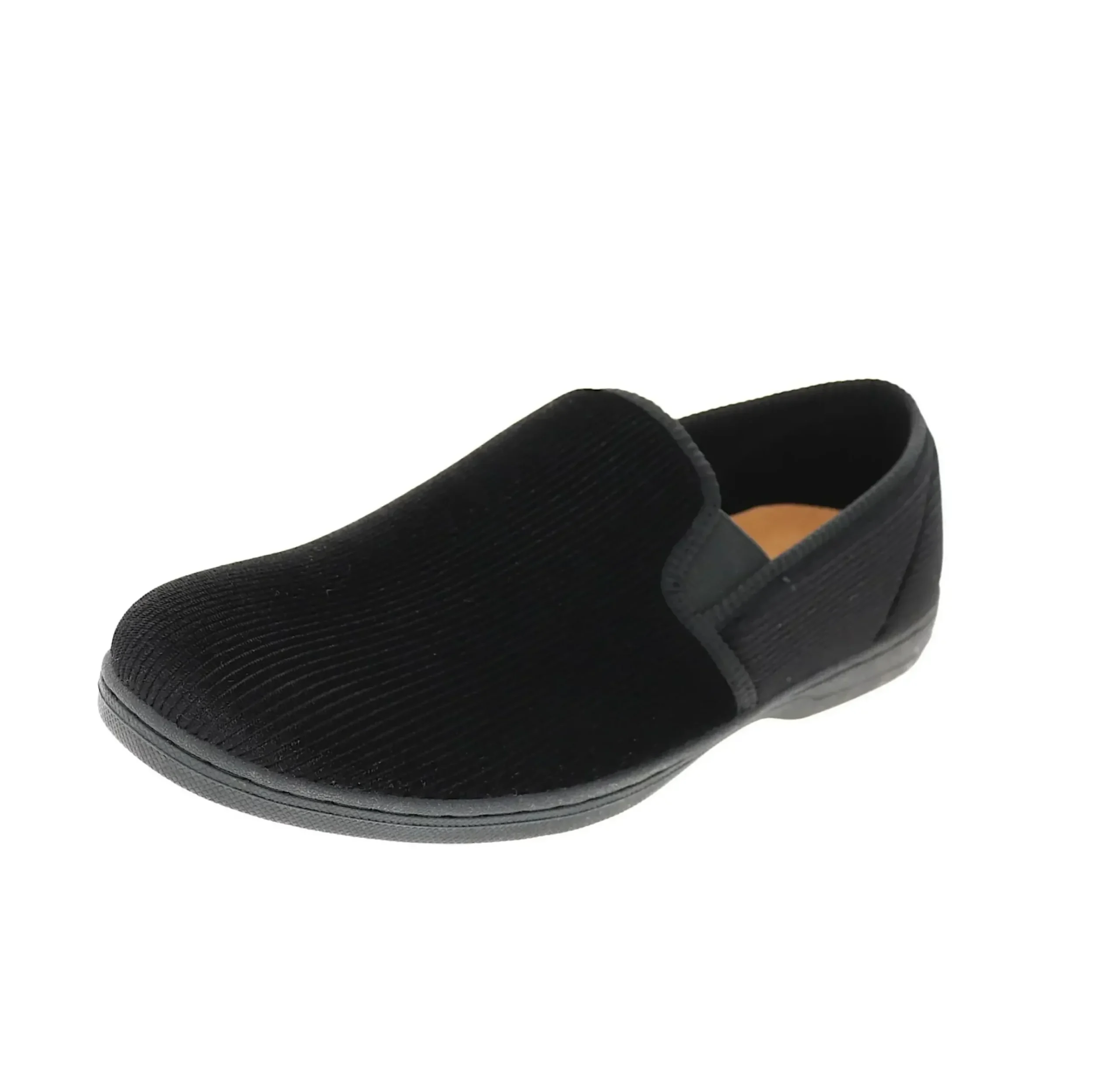 Sale Foamtreads Regal 2 Black Slip-On Slipper