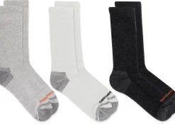 Merrell Repreve 3-Pack Hiker Crew Socks Grey