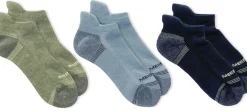 Outlet Merrell Repreve 3-Pack Low Cut Tab Socks Olive