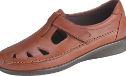 SAS Shoes Roamer Chestnut Brown Leather Slip-On Loafer