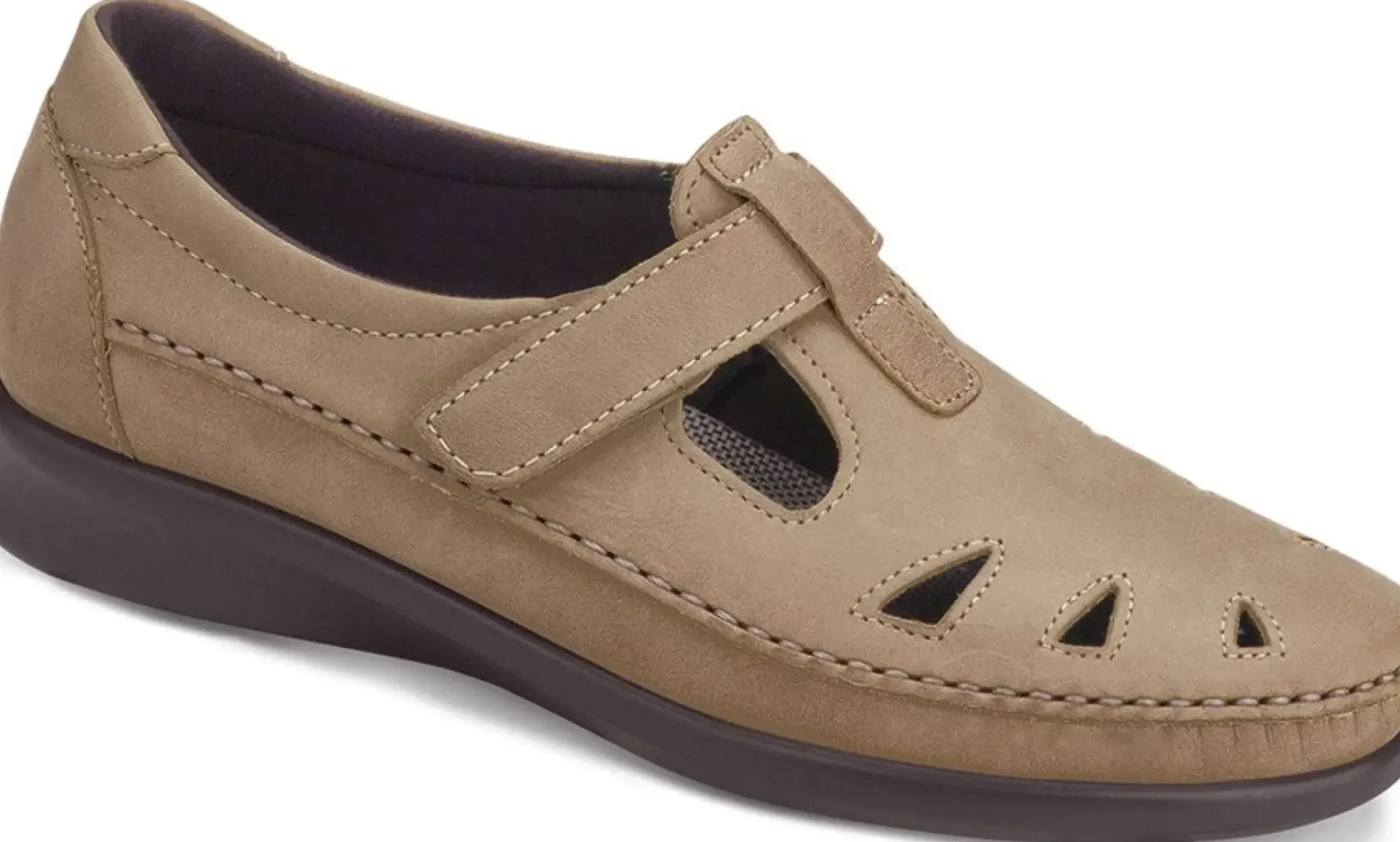 Online SAS Shoes Roamer Sage Nubuck Leather Slip-On Loafer