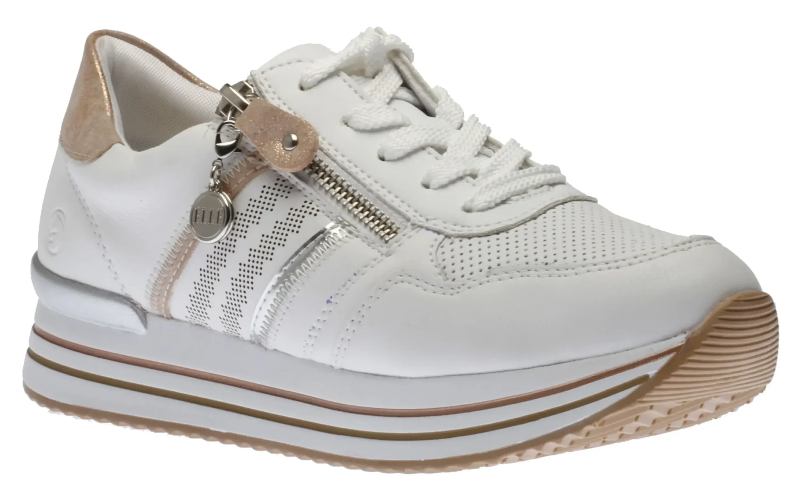 Sale Remonte Rock Lace Zip White