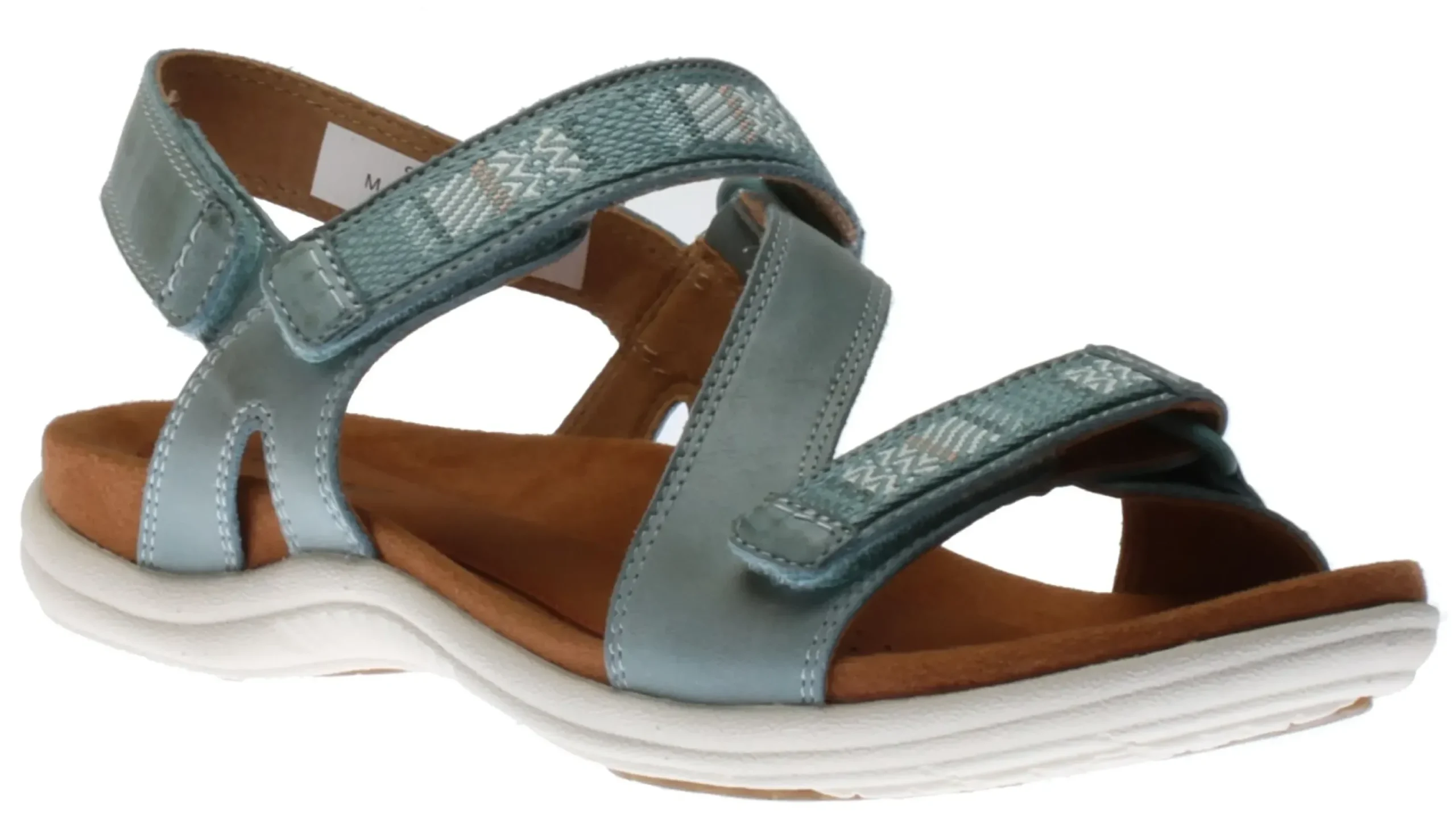 Clearance Cobb Hill Rubey Blue Asymmetrical Strappy Sandal