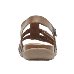 Outlet Cobb Hill Rubey Khaki / Navy T-Strap Sandal