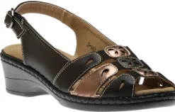 Hot Ortho Flex Sandal Black Bronze