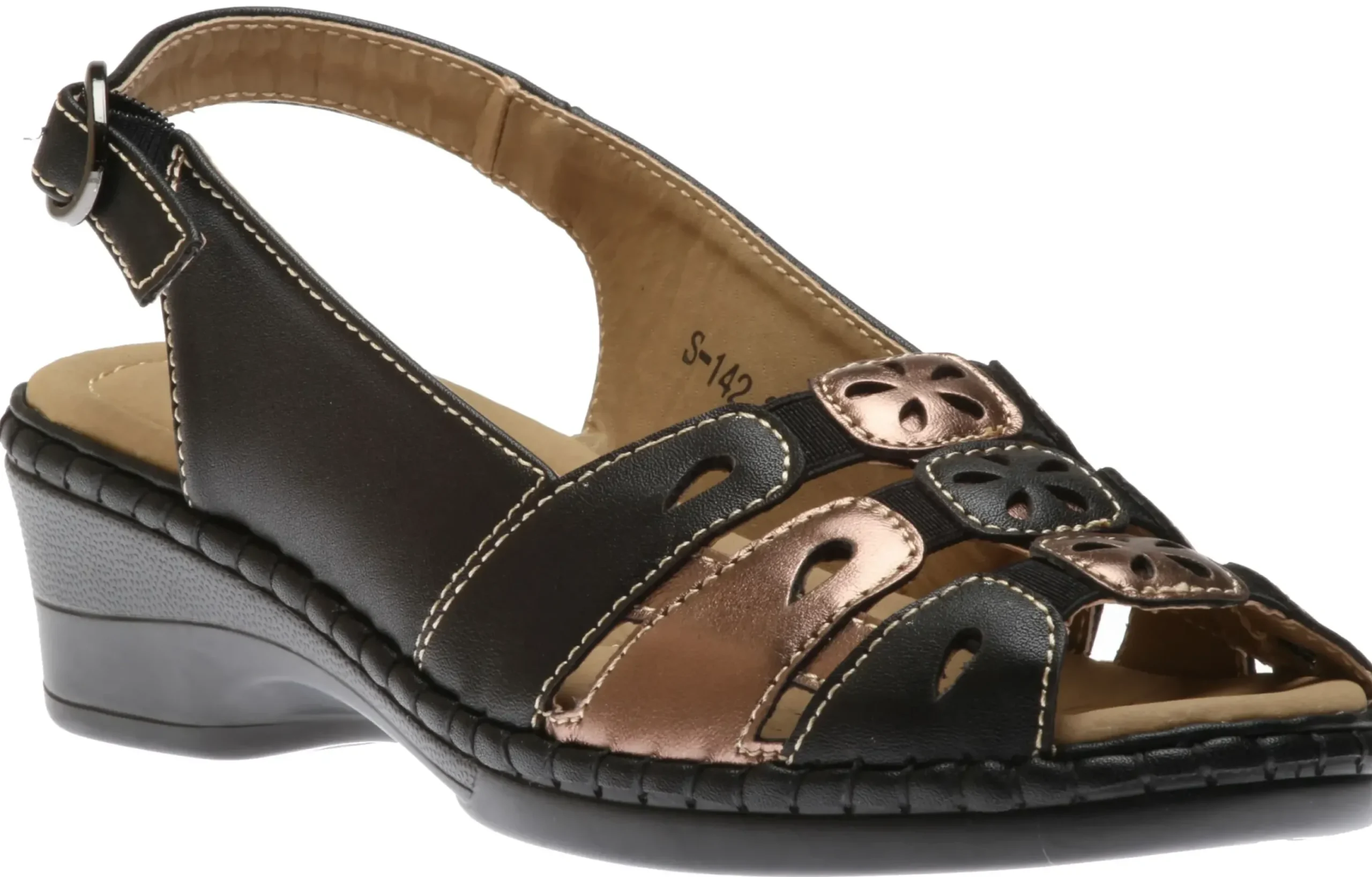 Hot Ortho Flex Sandal Black Bronze