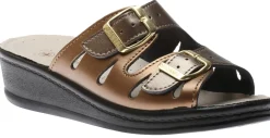 Clearance Lady Diana Sandal Bronze