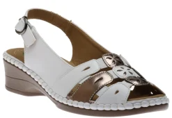 Sale Ortho Flex Sandal White Pewter