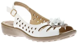 New Soleflex Italy Sandals White