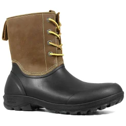 Hot Bogs Sauvie Snow Leather Tan Men's Winter Boot
