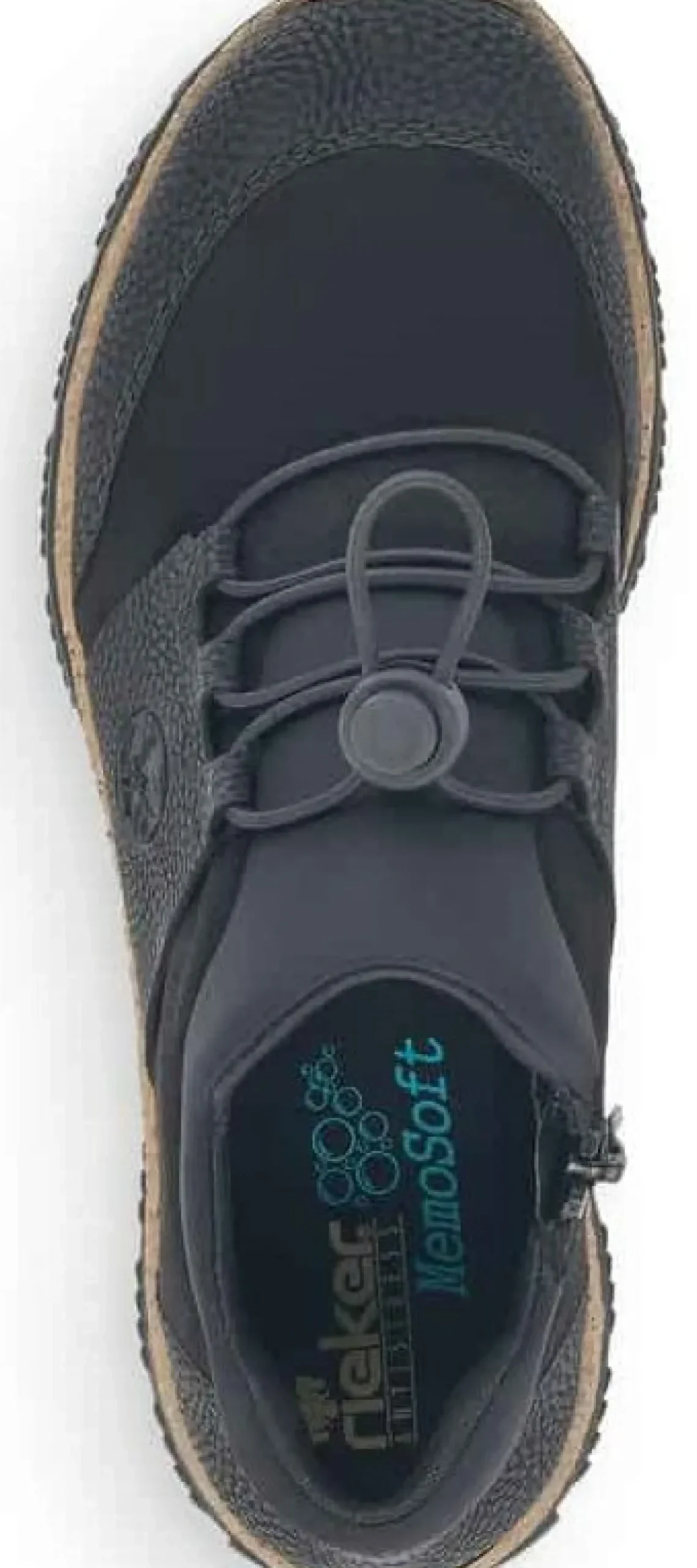 Best Rieker Scuba Black Slip-On Bungee Sneaker
