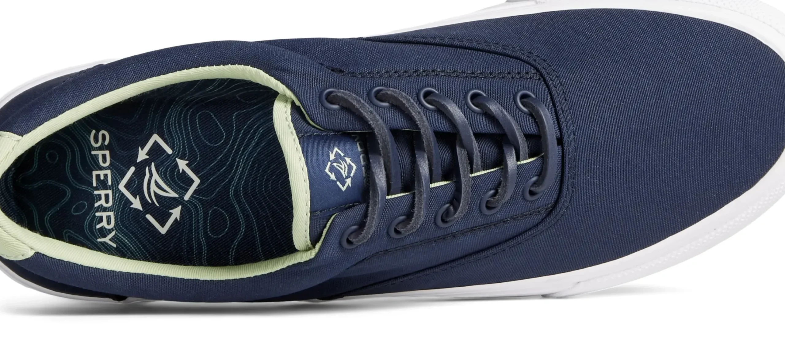 Online Sperry Seacycledu2122 Striper Ii Cvo Navy Lace-Up Sneaker