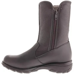 Online Toe Warmers Shield Black Leather Mid-Calf Winter Boot