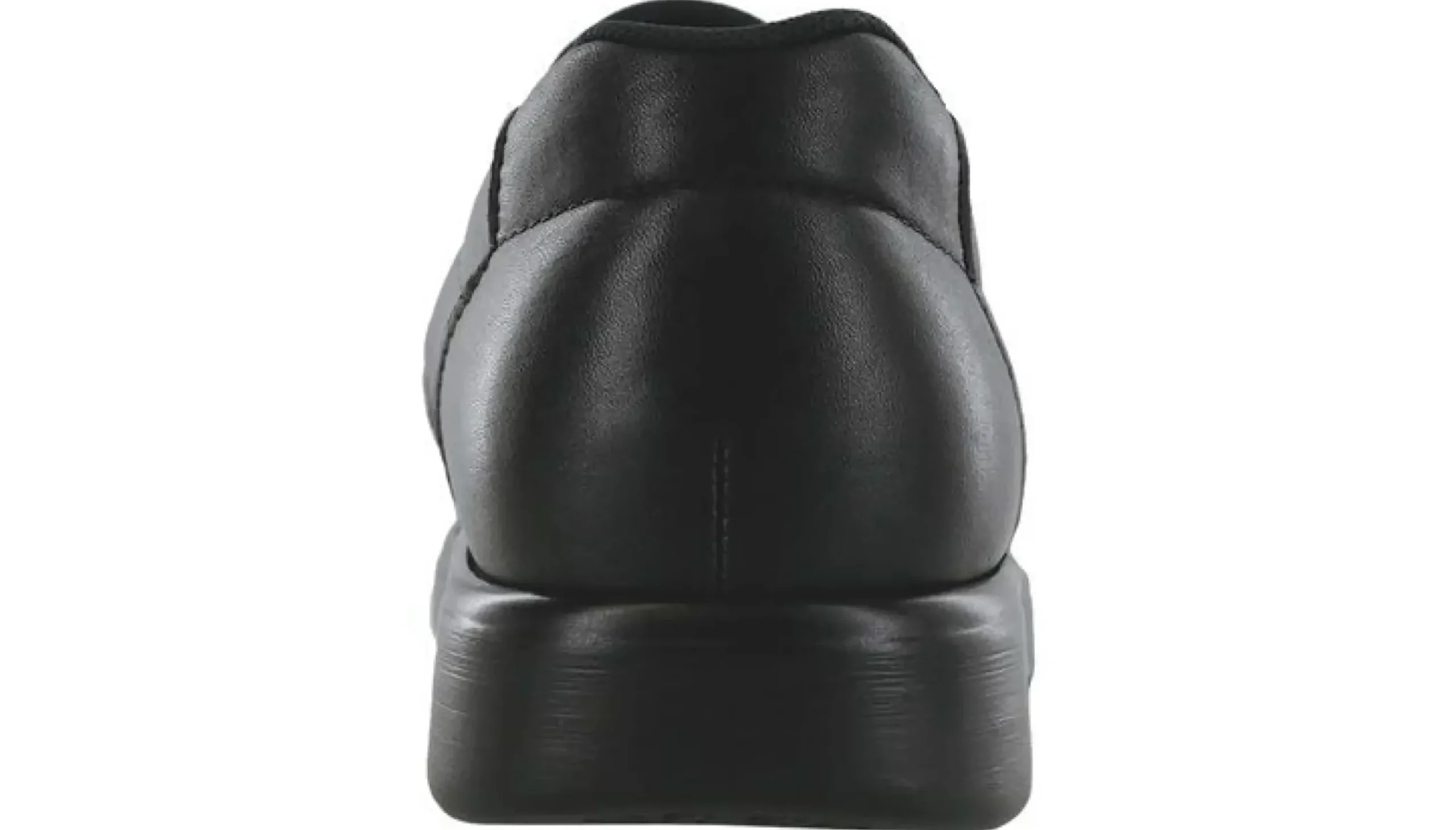 Online SAS Shoes Side Gore Black Smooth Leather Slip-On Loafer