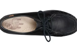 Online SAS Shoes Siesta Black Leather Lace-Up Loafer