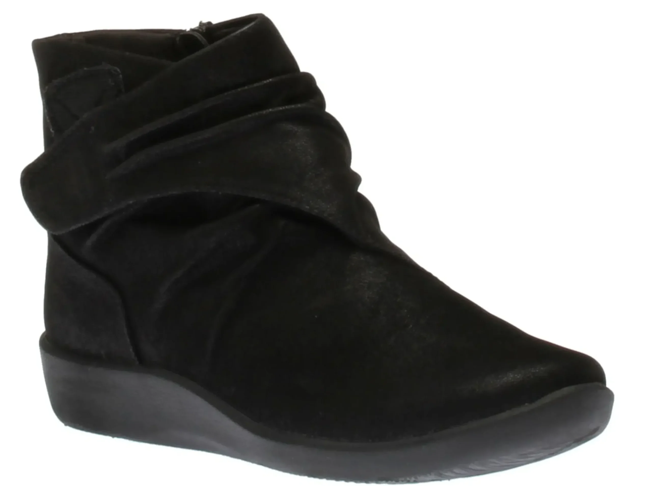 Clarks Sillian Tana Black Ankle Boot