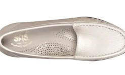 New SAS Shoes Simplify Pearl Bone Slip On Loafer