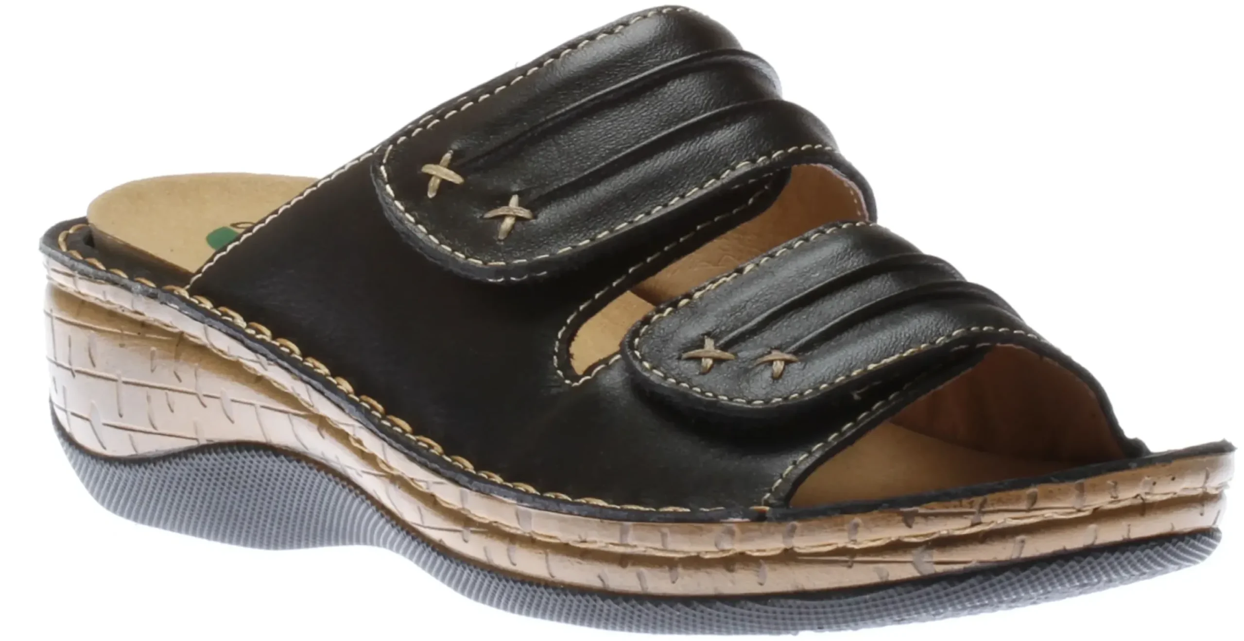 Sale Ortho Flex Slide 2 Velcro Black