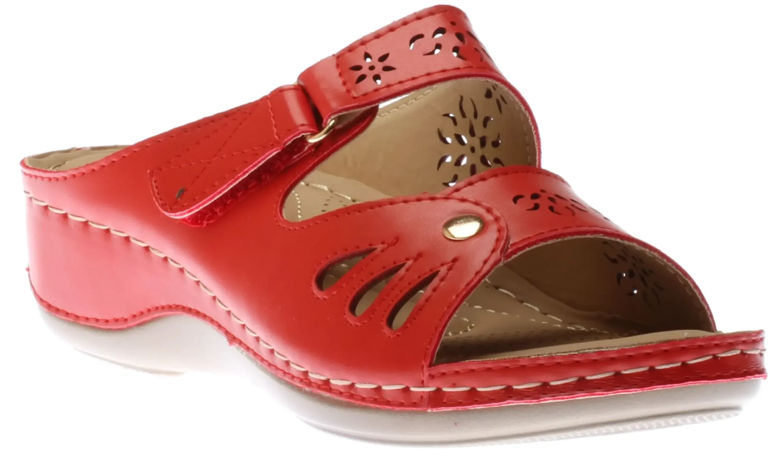 Online Stefannia Italy Slide Red