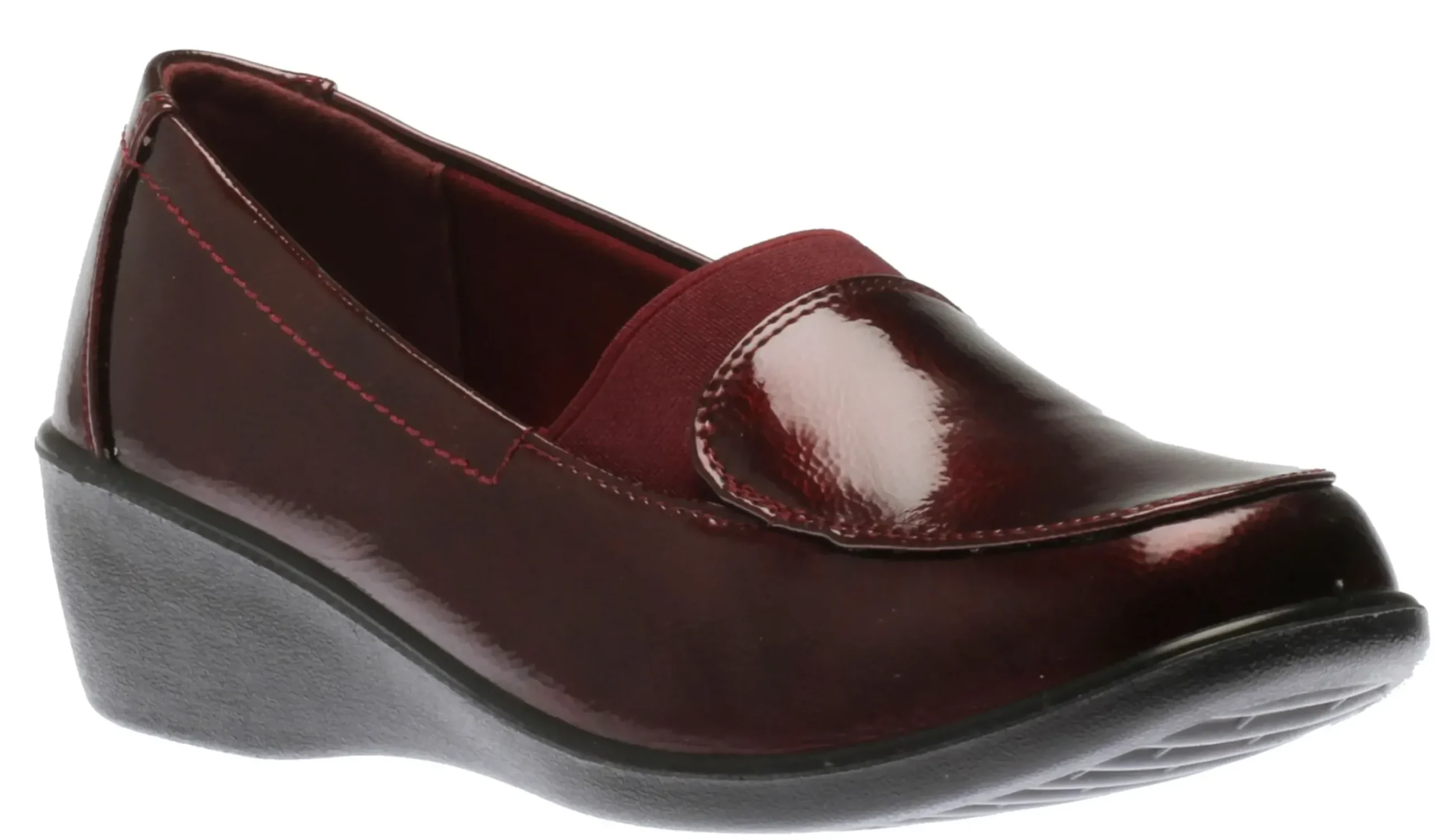 Sale Stefannia Italy Slip On Bordo Patent