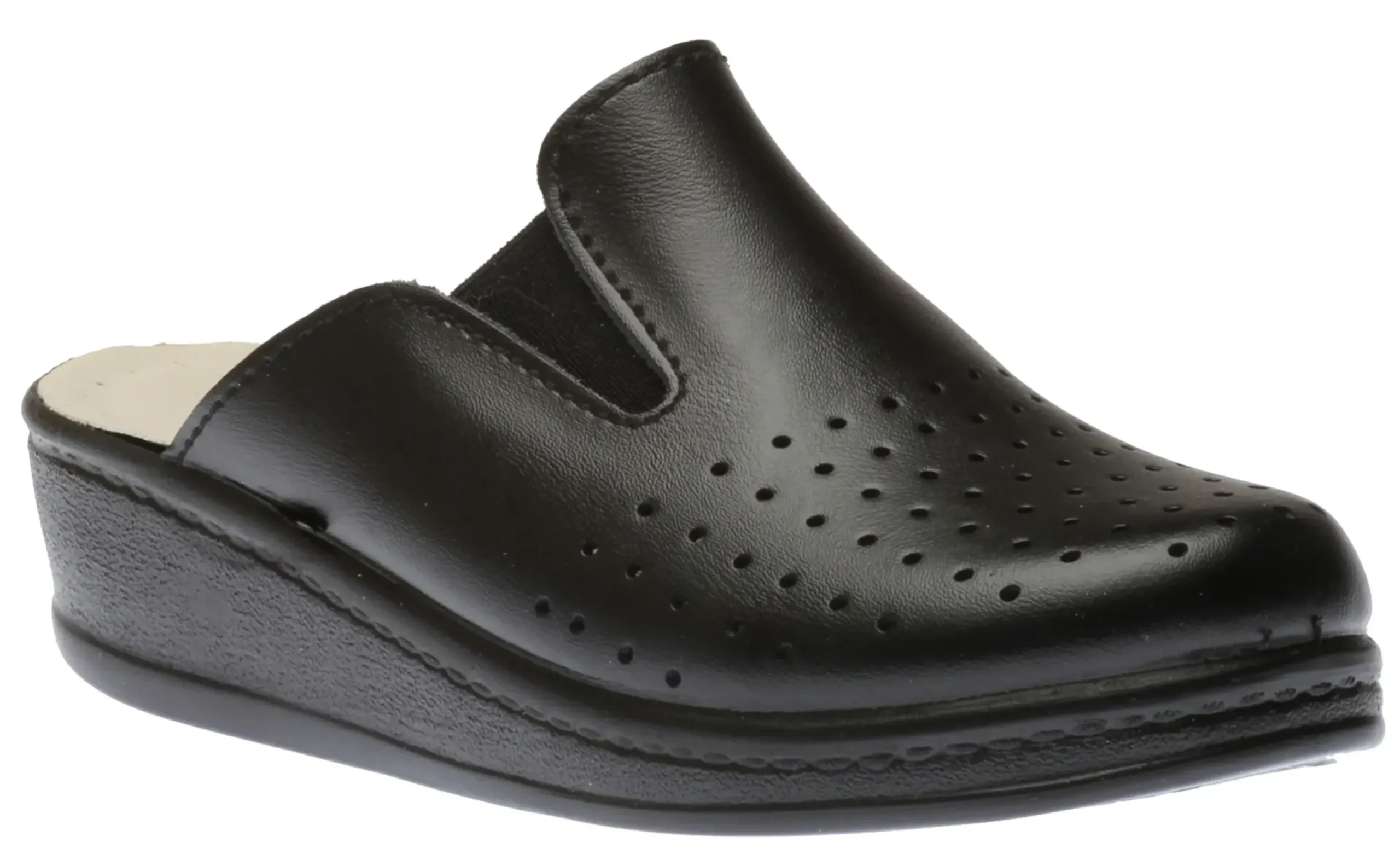 New Lady Diana Slipper Black