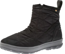 Clearance Bogs Snowday Low Black Lightweight Insulated Winter Boot
