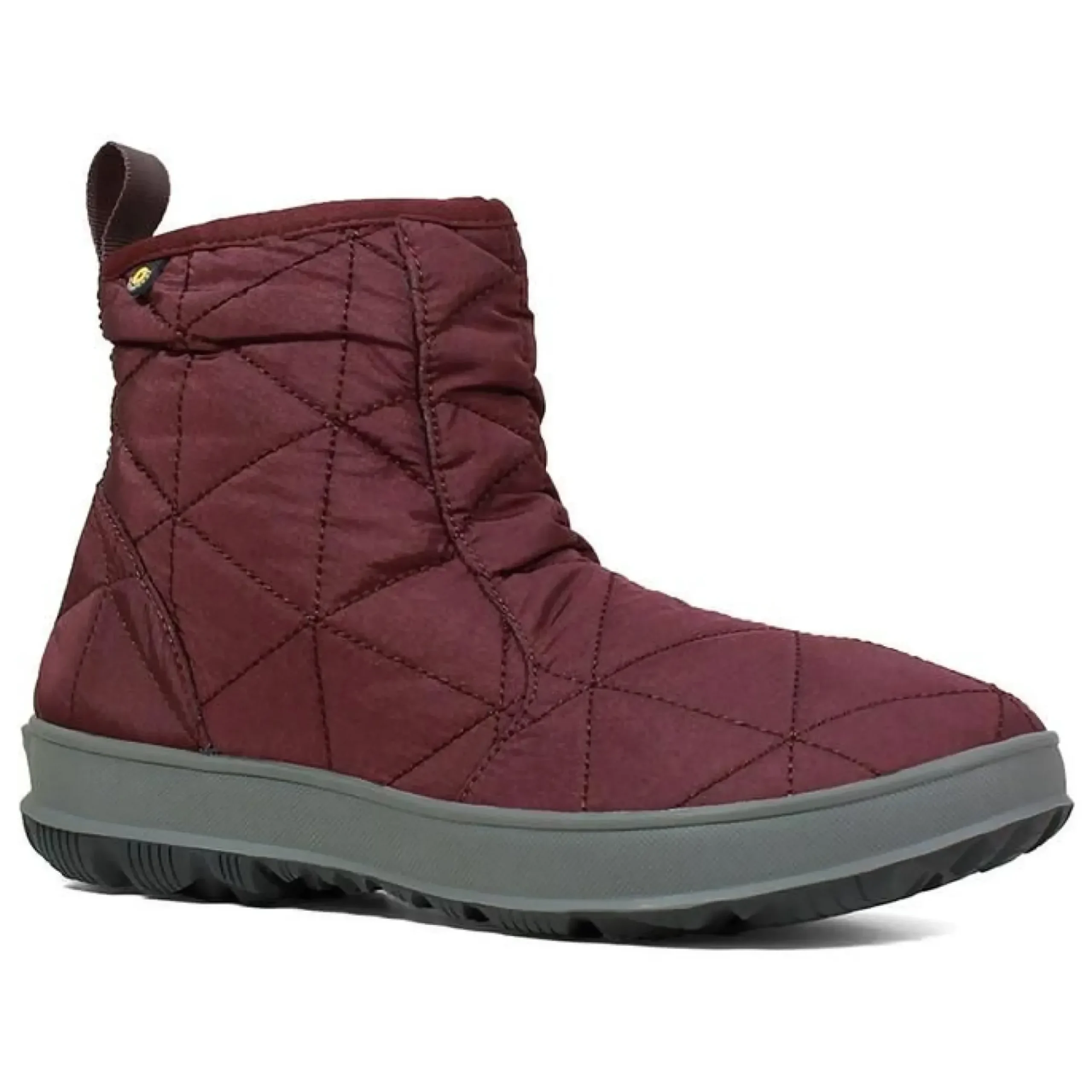 Outlet Bogs Snowday Low Wine Lightweight Insulated Winter Boot