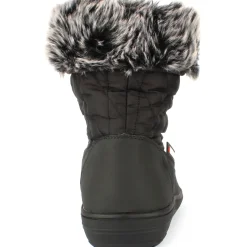 Wanderlust Snowflake Black Lace-Up Winter Boot