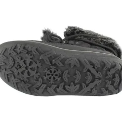 New Wanderlust Snowflake Grey Lace-Up Winter Boot