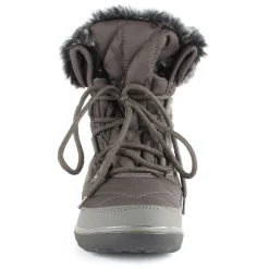 New Wanderlust Snowflake Grey Lace-Up Winter Boot