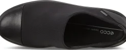 New Ecco Soft 7 Black Gore-Tex Waterproof Slip-On Wedge Shoe