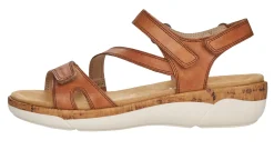 Clearance Remonte Soft Loose Tan Leather Sandal