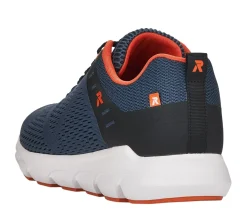 Sale R EVOLUTION Sportec13 Blue Orange Lace-Up Walking Shoe