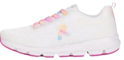 Discount R EVOLUTION Sportec10 White Rainbow Lace-Up Sneaker