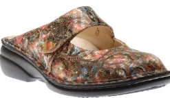 Finn Comfort Stanford Multicolour Leather Clog