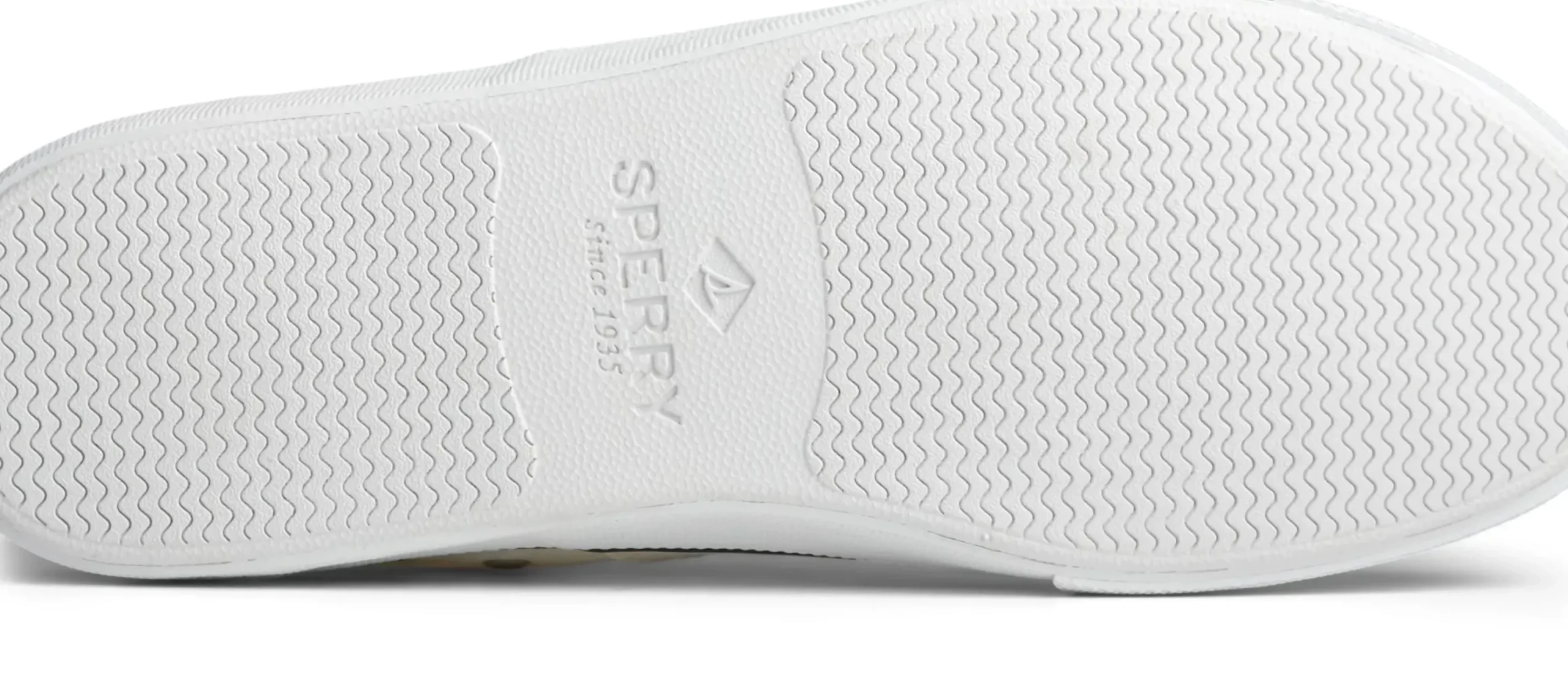 Discount Sperry Striper Ii Cvo White Canvas Lace-Up Sneaker