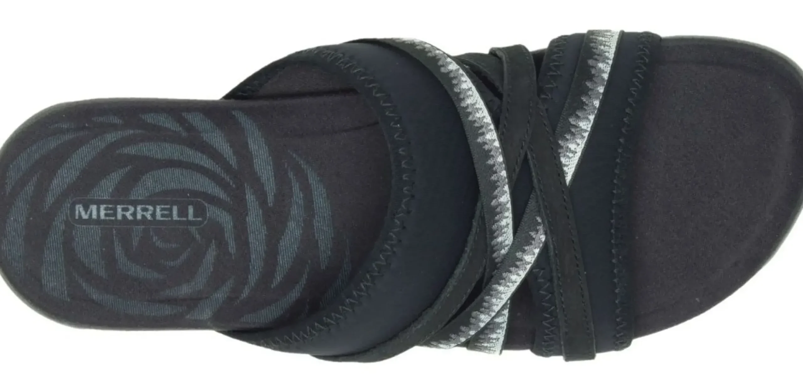 Outlet Merrell Terran 3 Cush Black Slide Sandal