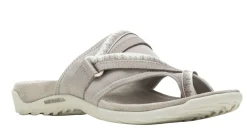 Merrell Terran 3 Cush Post Moon Beige Wide Width Thong Sandal