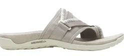 Merrell Terran 3 Cush Post Moon Beige Wide Width Thong Sandal