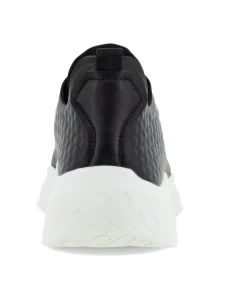 Best Ecco Therap Black Leather Slip-On Sneaker