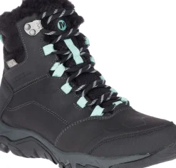 Best Merrell Thermo Fractal Mid Waterproof Black Boot