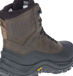 Outlet Merrell Thermo Overlook 2 Mid Waterproof Brown Leather Boot