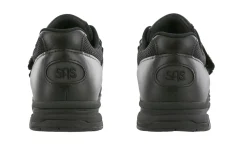 Outlet SAS Shoes Tmv Black Leather Mesh Walking Shoe