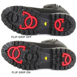 New Toe Warmers Trekker F Grip Black