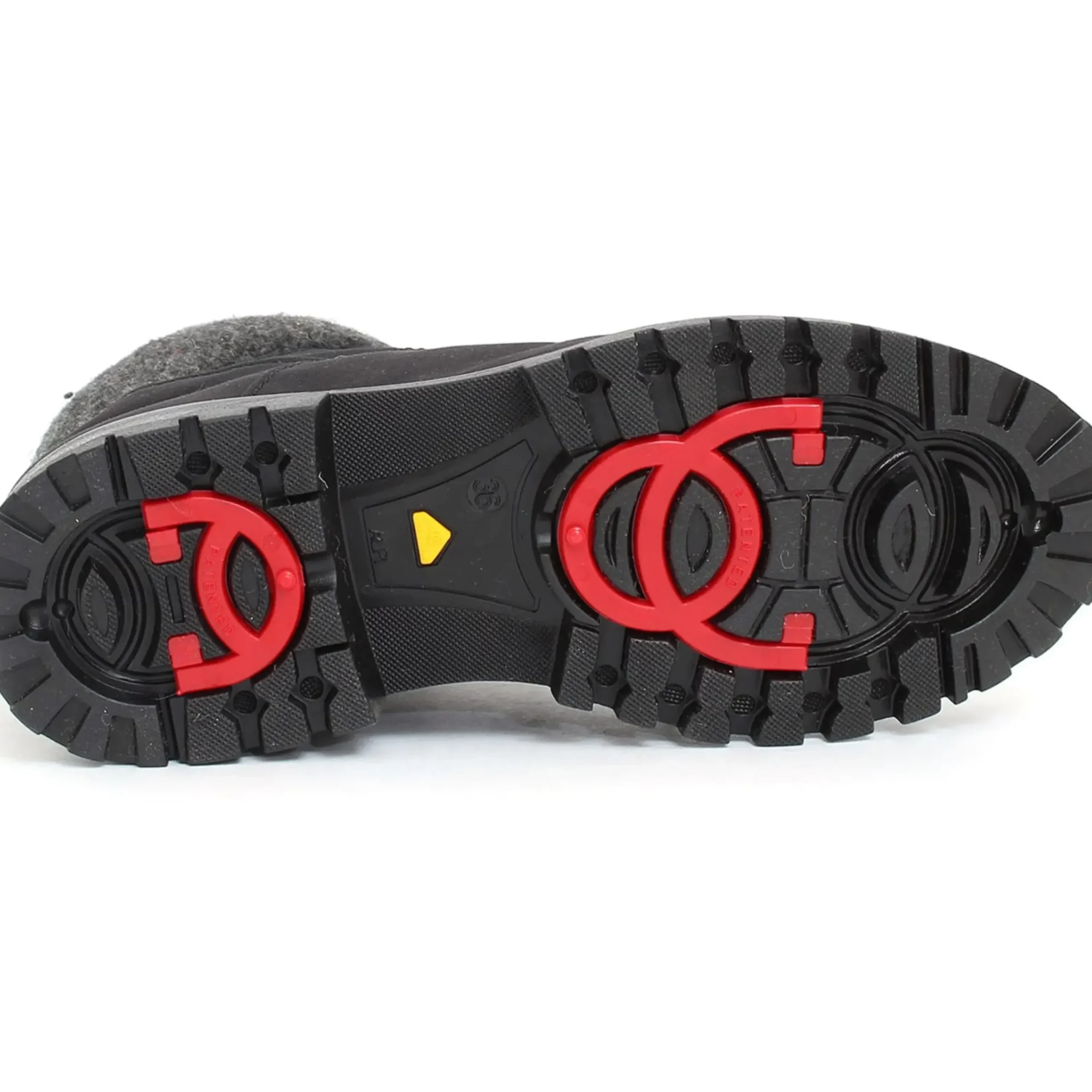 New Toe Warmers Trekker F Grip Black